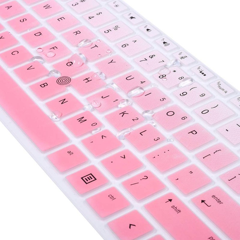 imComor Keyboard Skin Cover for HP Elitebook 840 G5 & 840 G6 14" Notebook, HP Elitebook 745 G5 & 745 G6 14/HP ZBook 14U G5 Keyboard Protector Protective Skin, Gradual Pink (NOT Fit EliteBook 840 845 G7 G8) - Image 3